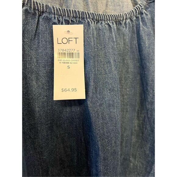 LOFT DENIM TOP - Picture 2 of 11
